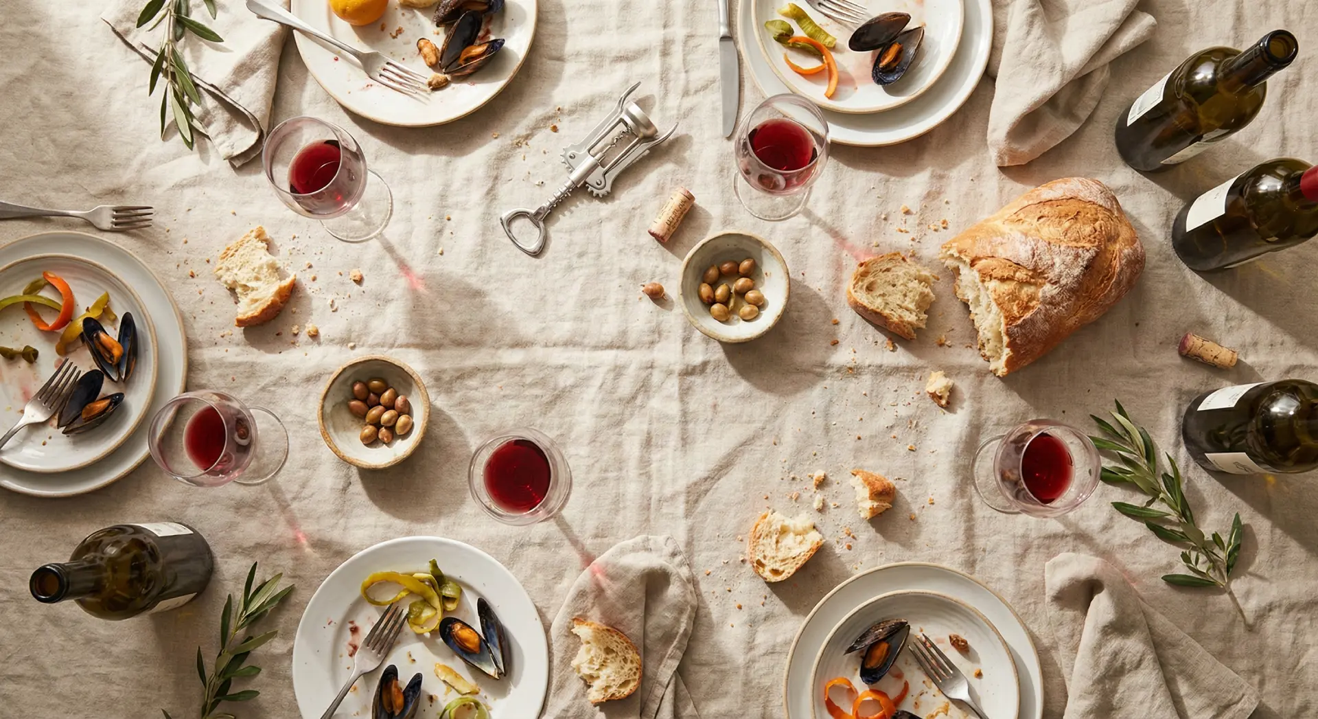 El secreto de una vida larga no está en el plato, sino alrededor de la mesa