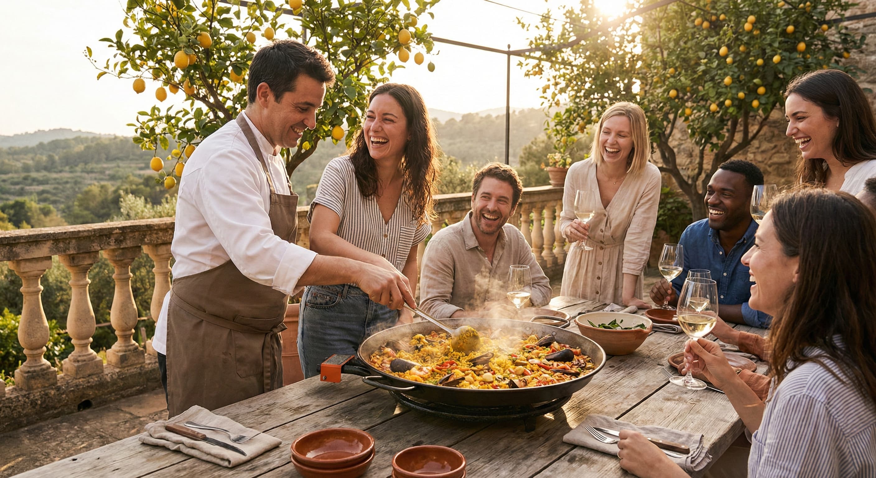 Tengerparti Paella & Halpiac élmény
