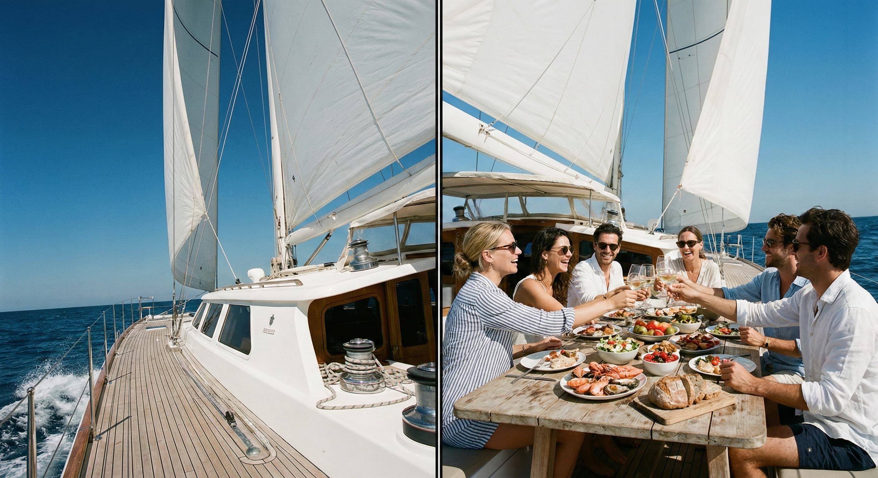 Naplemente Vitorlázás & Cava élmény