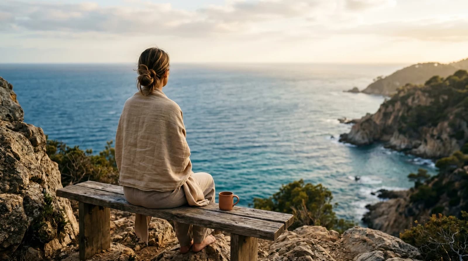 Detox Digital en la Costa – El poder del aire salino y del horizonte azul para reducir el estrés