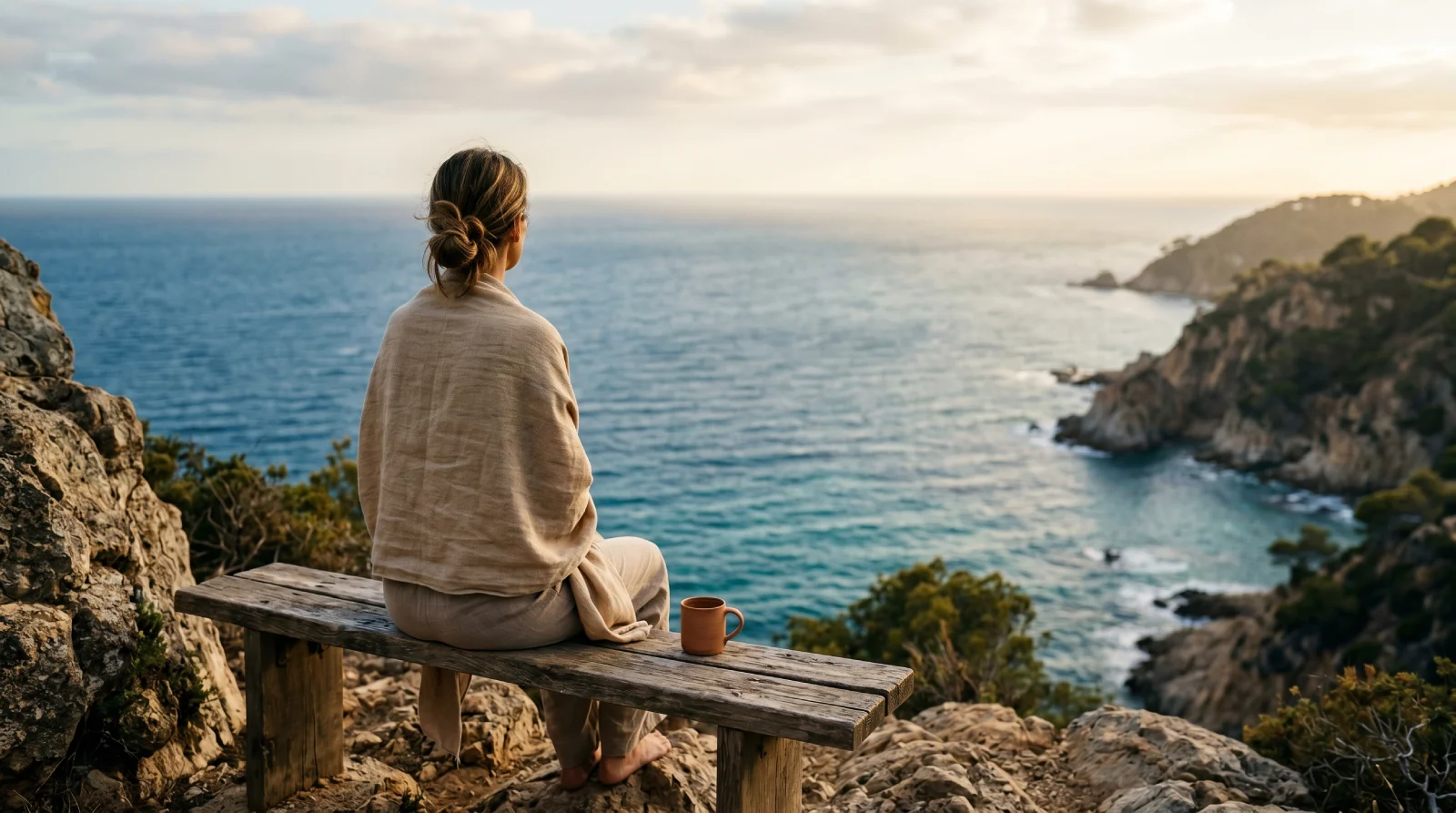 Detox Digital en la Costa – El poder del aire salino y del horizonte azul para reducir el estrés
